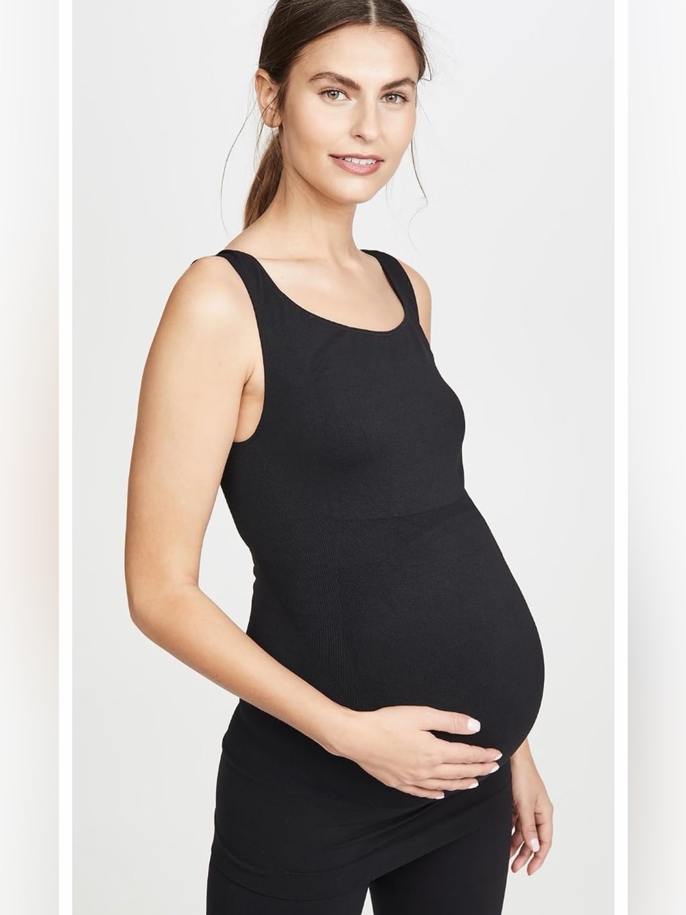 BLANQI Black Maternity Support Tank